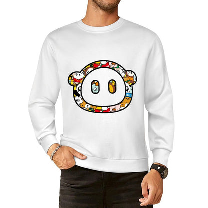 Front Patterned Long Sleeve TopSignature ClassicFit