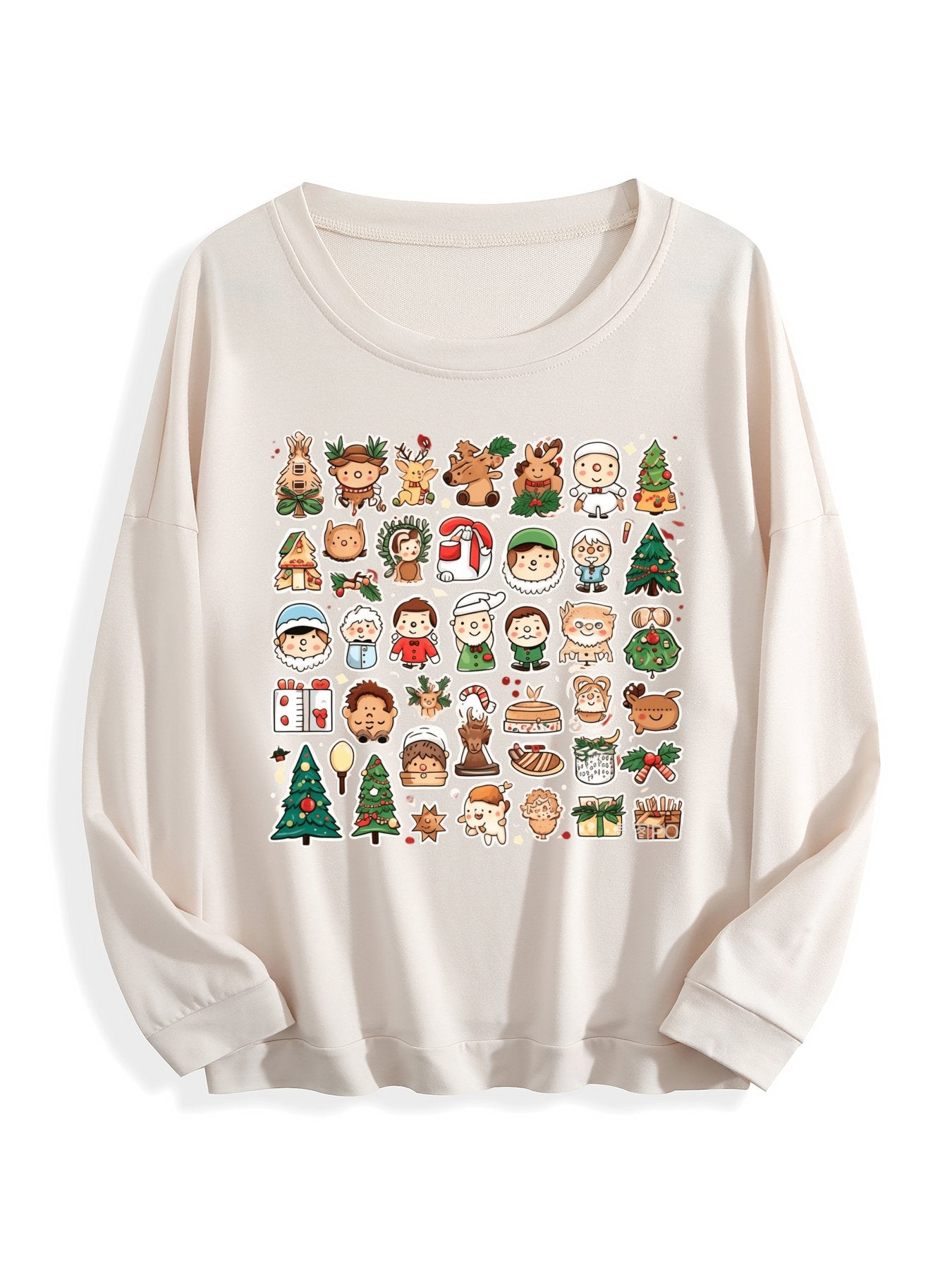 Customized Christmas-themed hoodies Multiple pictures