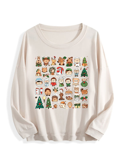 Customized Christmas-themed hoodies Multiple pictures