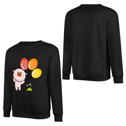 Front Patterned Long Sleeve TopEssential EasyWear