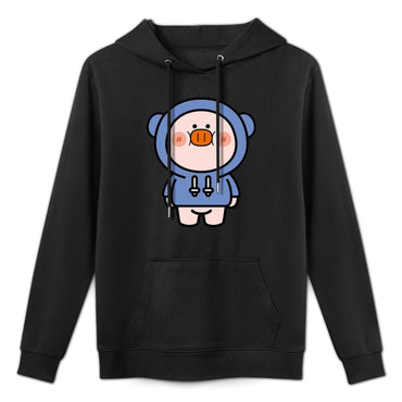 Premium Finish Slim Fit Front Graphic Hoodies