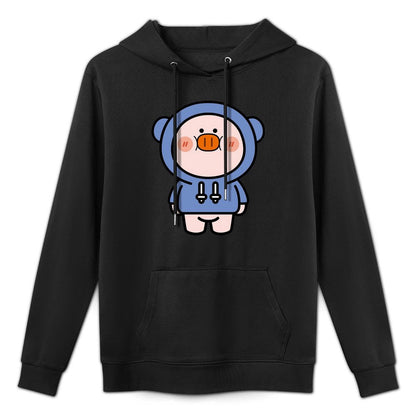 Premium Finish Slim Fit Front Graphic Hoodies