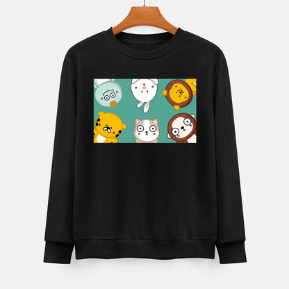 Front Patterned Long Sleeve TopDurable Eco / Sustainable