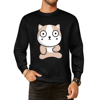 Front Patterned Long Sleeve TopColorfast YearRound