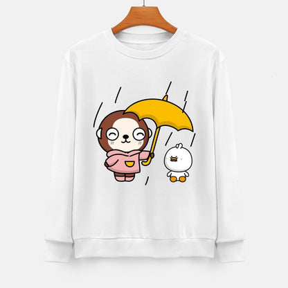 Front Patterned Long Sleeve TopSoftWear EverydayTee