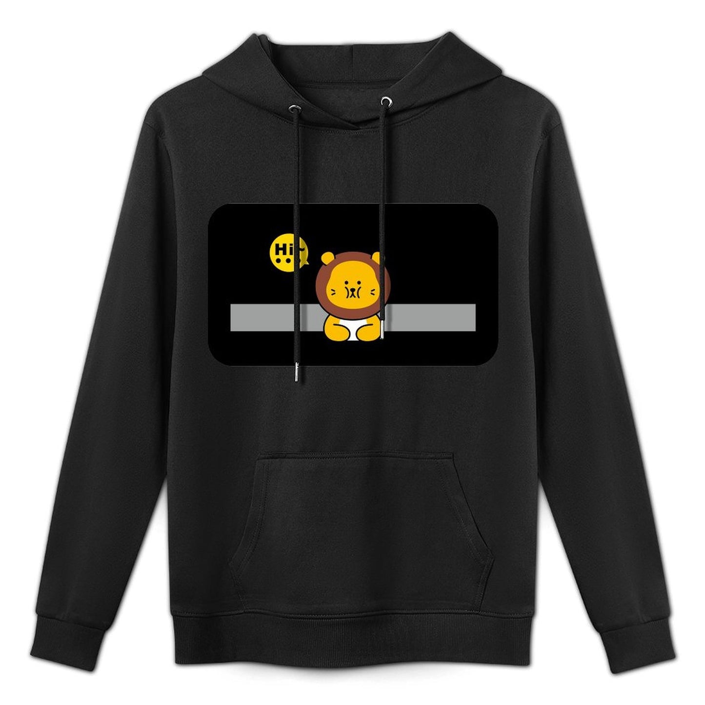 High-Quality ComfortLine Front Graphic Hoodies