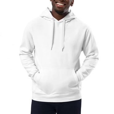 Custom high-quality white hoodie