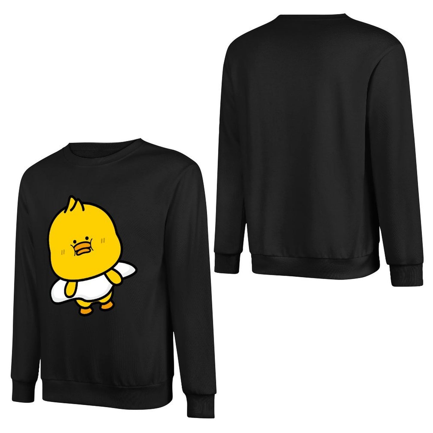 Front Patterned Long Sleeve TopClassic Fit Urban