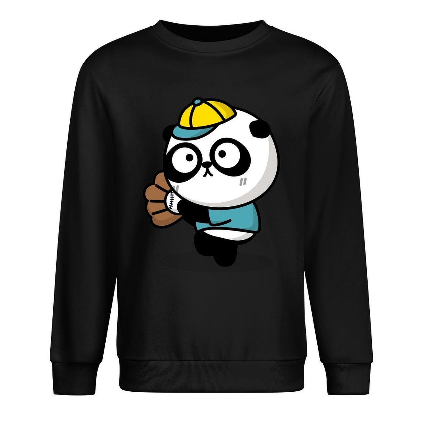 Front Patterned Long Sleeve TopEasyWear ClassicSeries