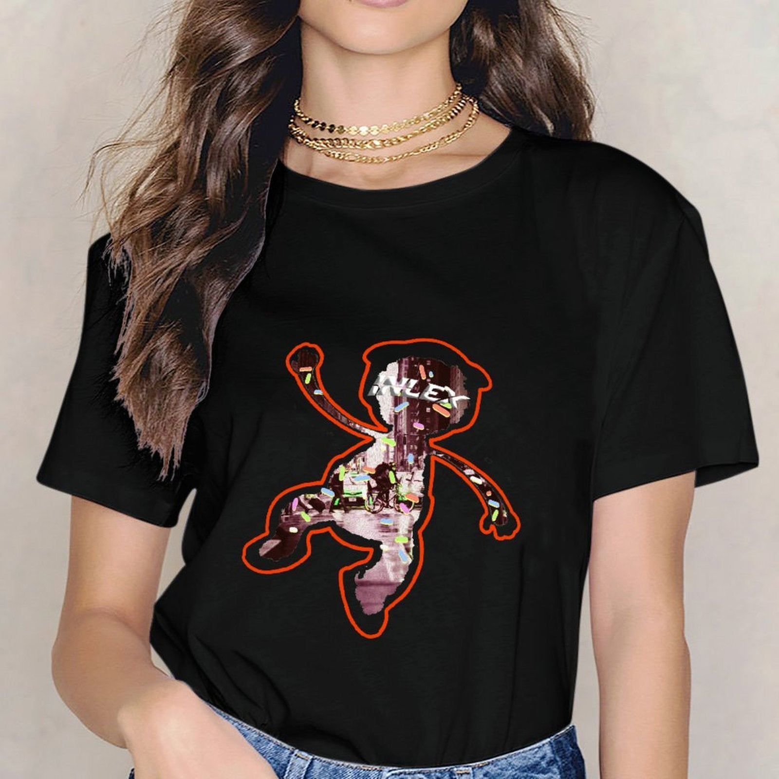 Inlex Bear T-shirtsNatural Breathable T-Shirt