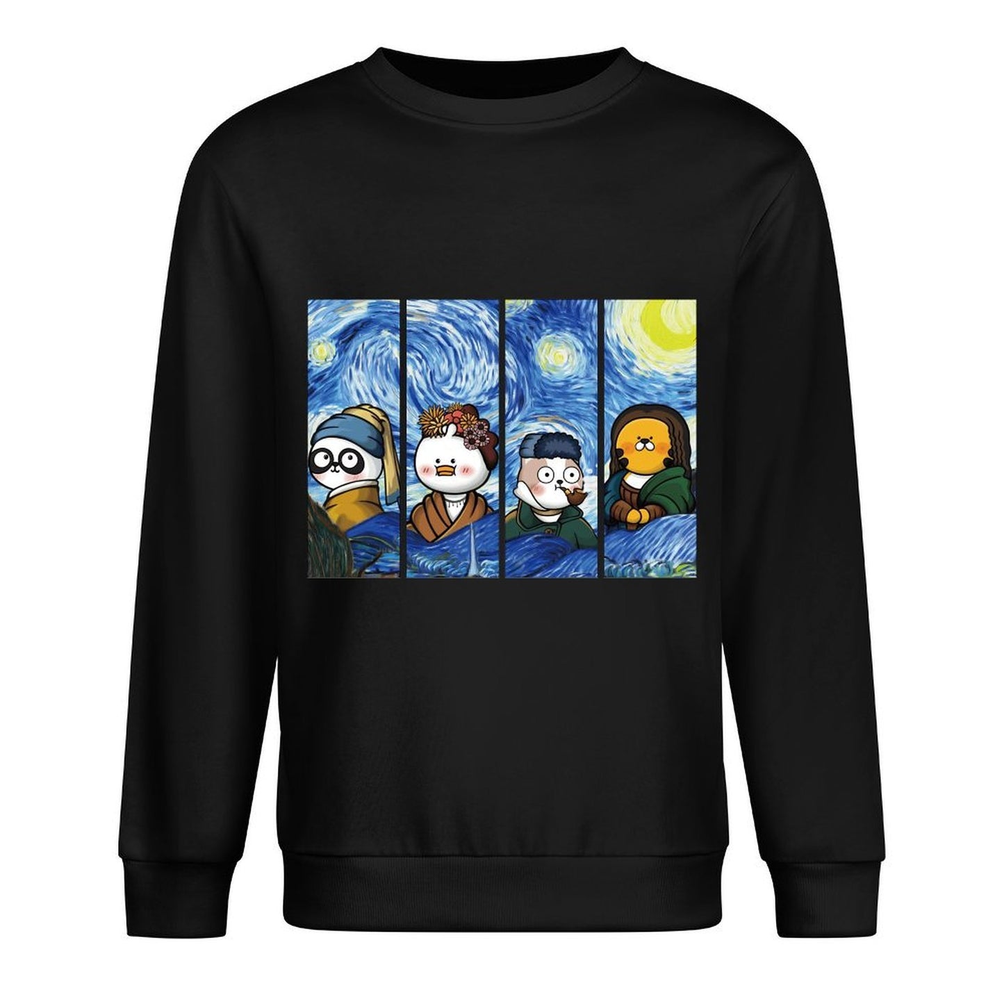 Front Patterned Long Sleeve TopClassicStyle Slim Fit