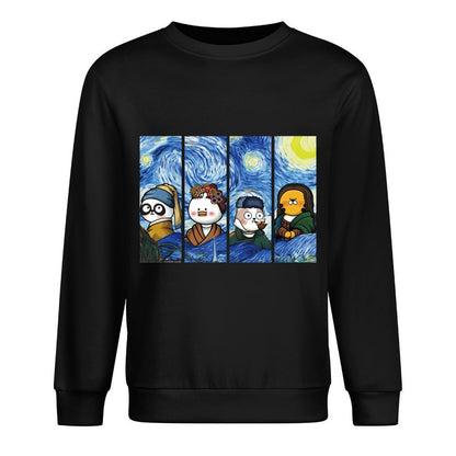 Front Patterned Long Sleeve TopClassicStyle Slim Fit