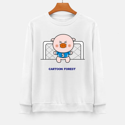 Front Patterned Long Sleeve TopRecycled Long Lasting