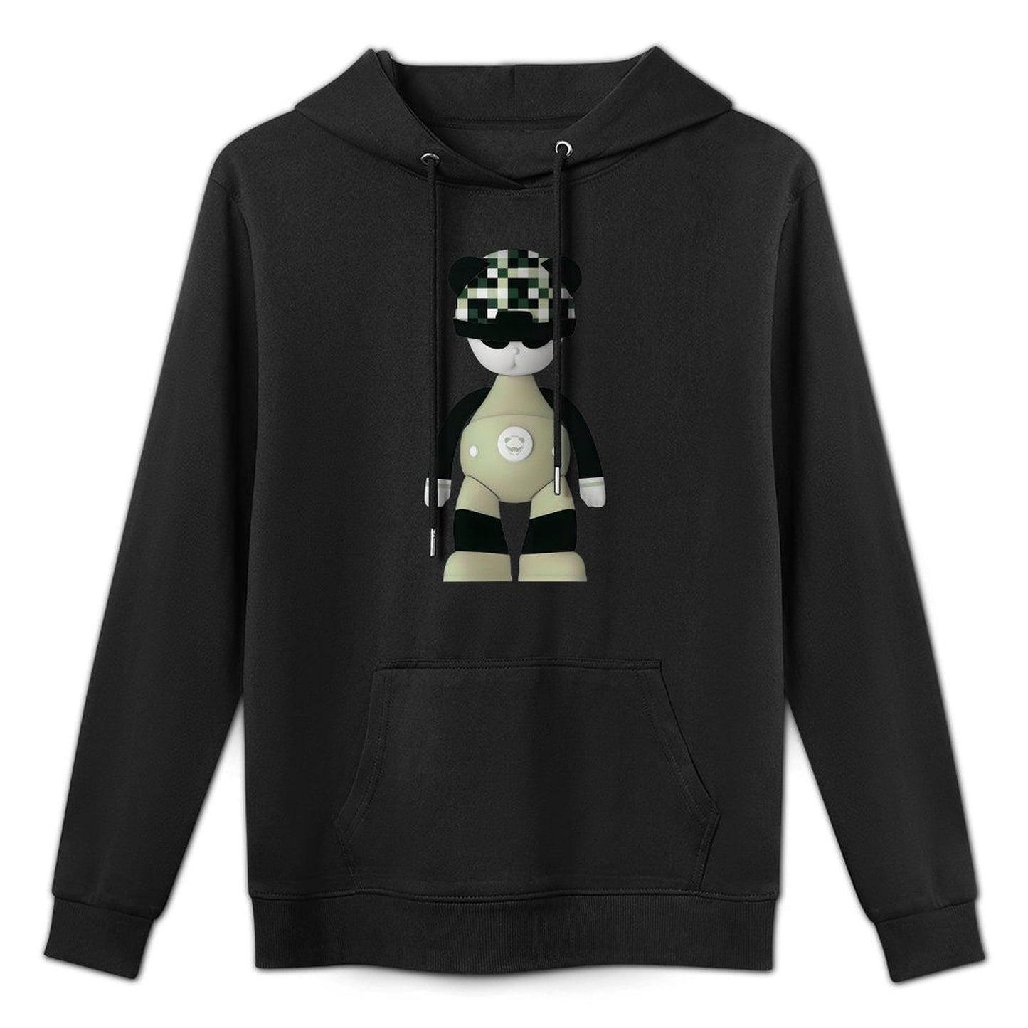 Hoodie Front PatternPrint-Ready ActiveWear