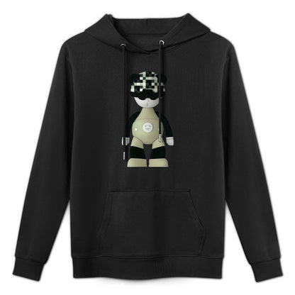 Hoodie Front PatternPrint-Ready ActiveWear