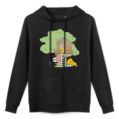 Minimalist RelaxFit Front Graphic Hoodies