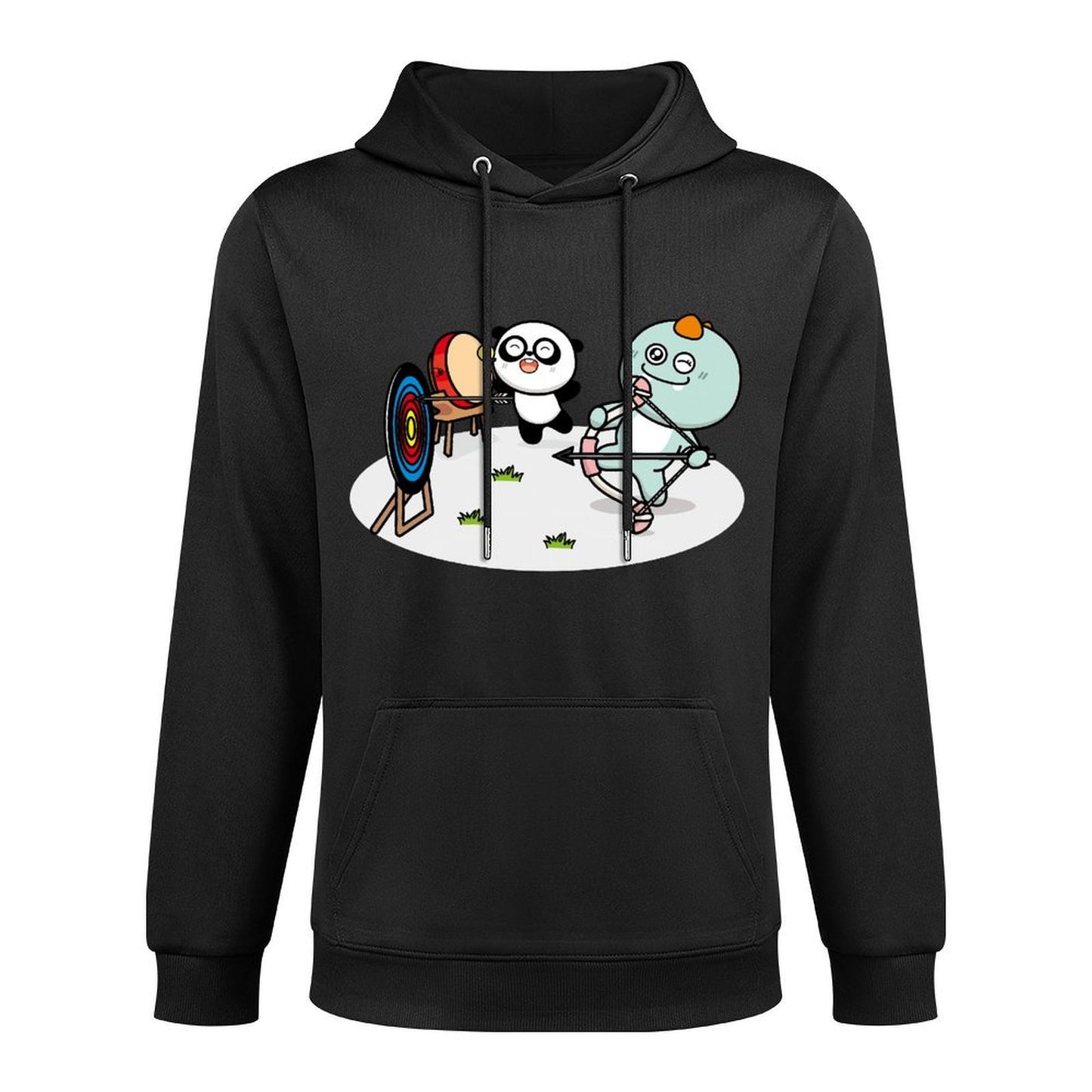 Print-Ready Oversized Front Graphic Hoodies