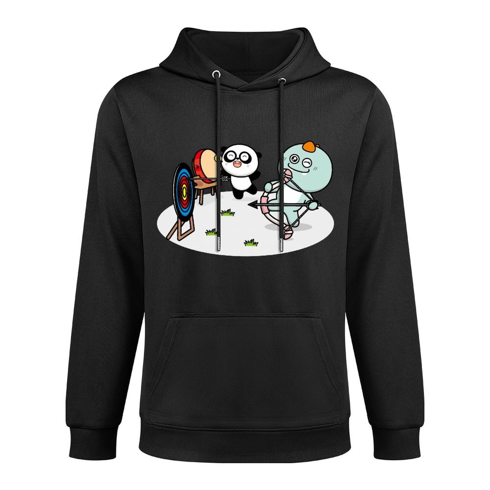 Print-Ready Oversized Front Graphic Hoodies