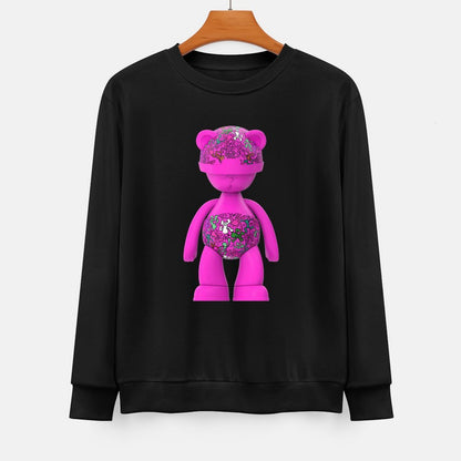 Long Sleeve With Front PatternRetro Vibrant Colors