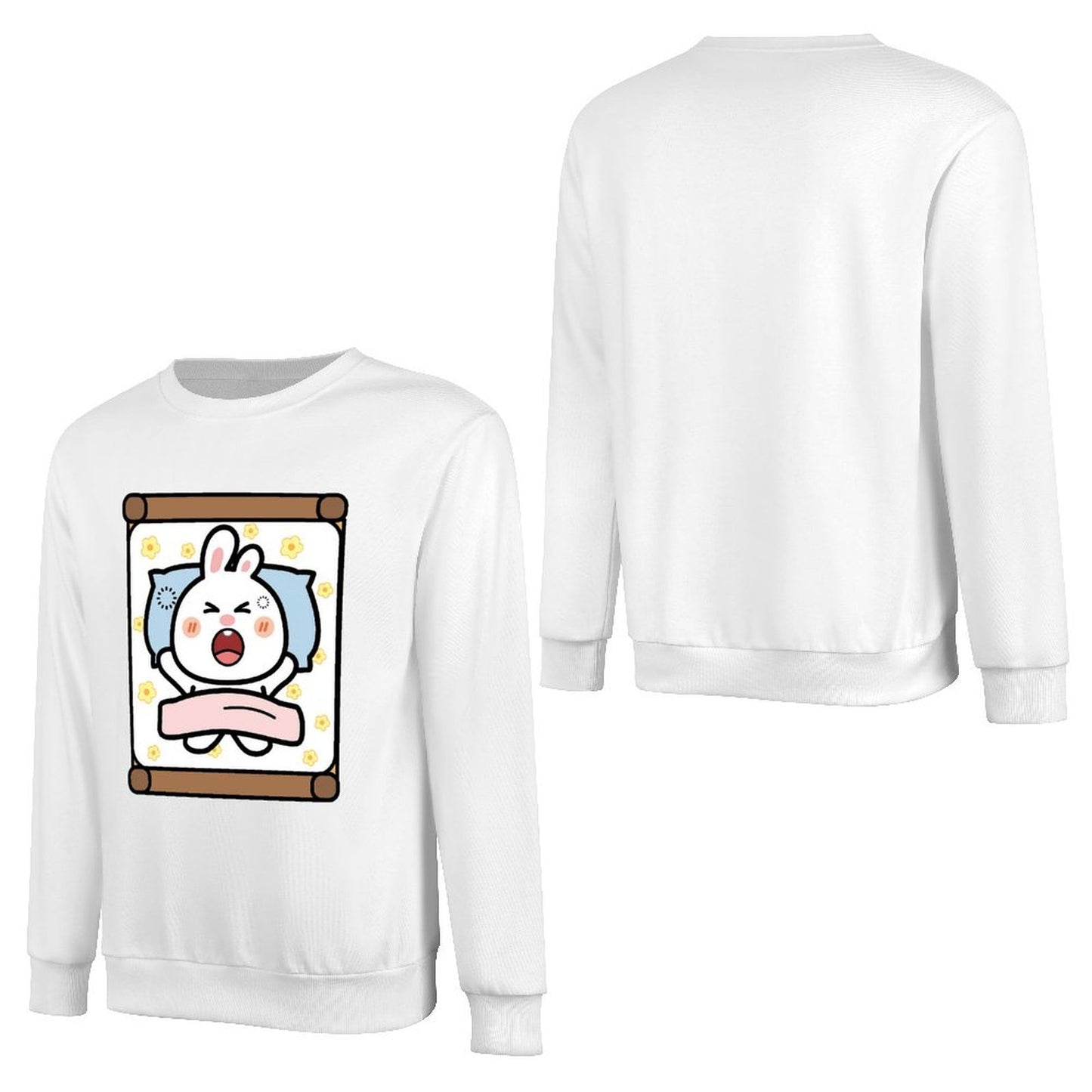 Front Patterned Long Sleeve TopEverydayWear CityStyle