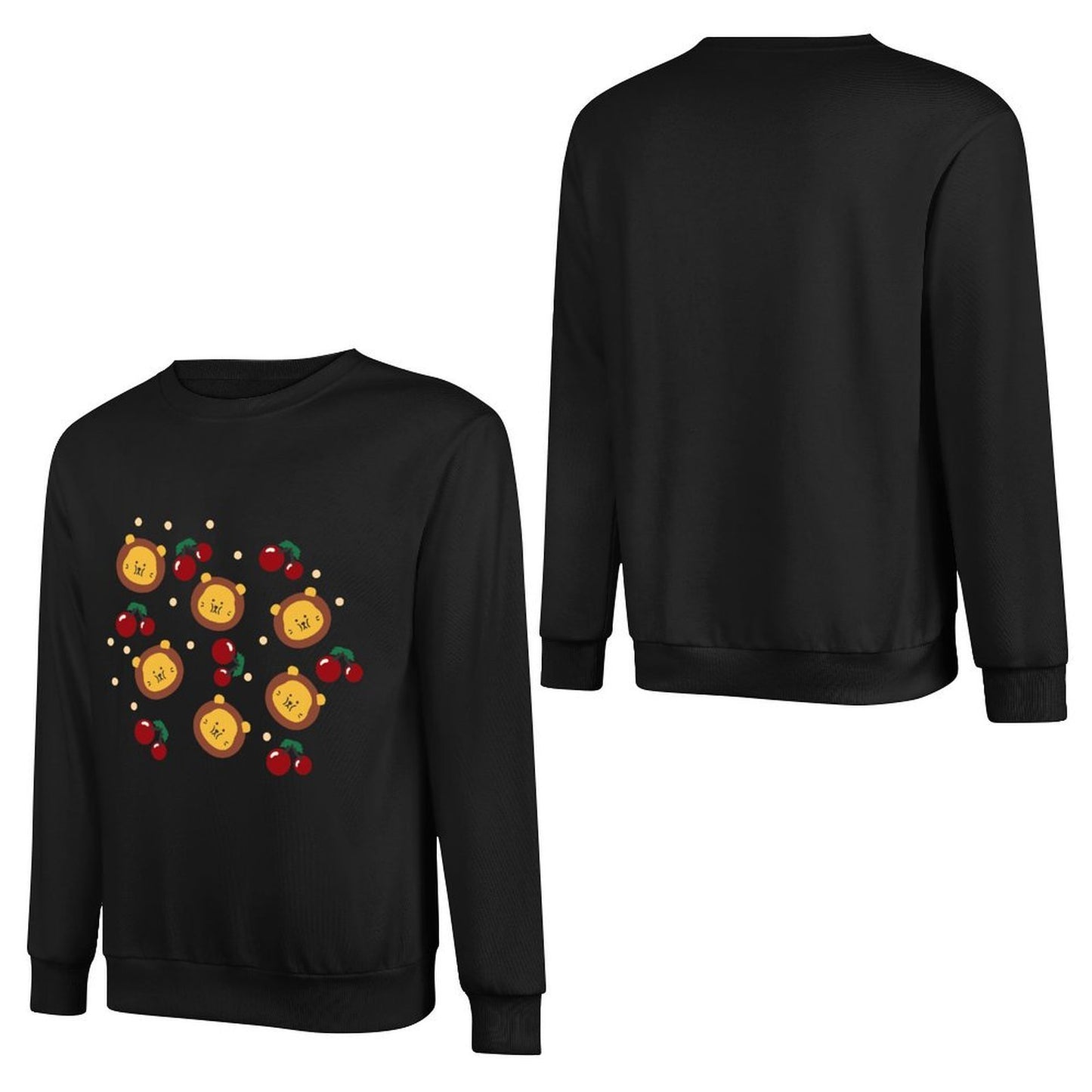Front Patterned Long Sleeve TopDaily Wrinkle-Free