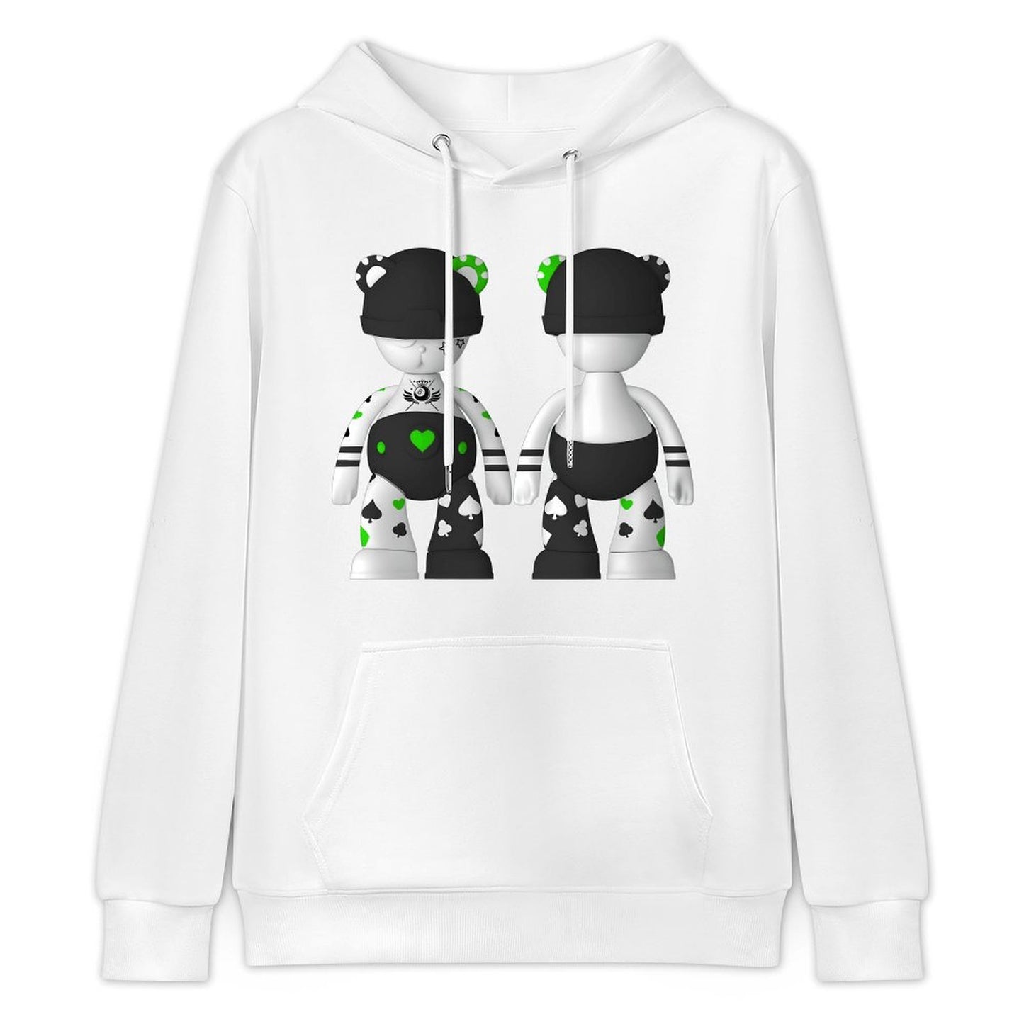 Hoodie Front PatternSeamless Performance