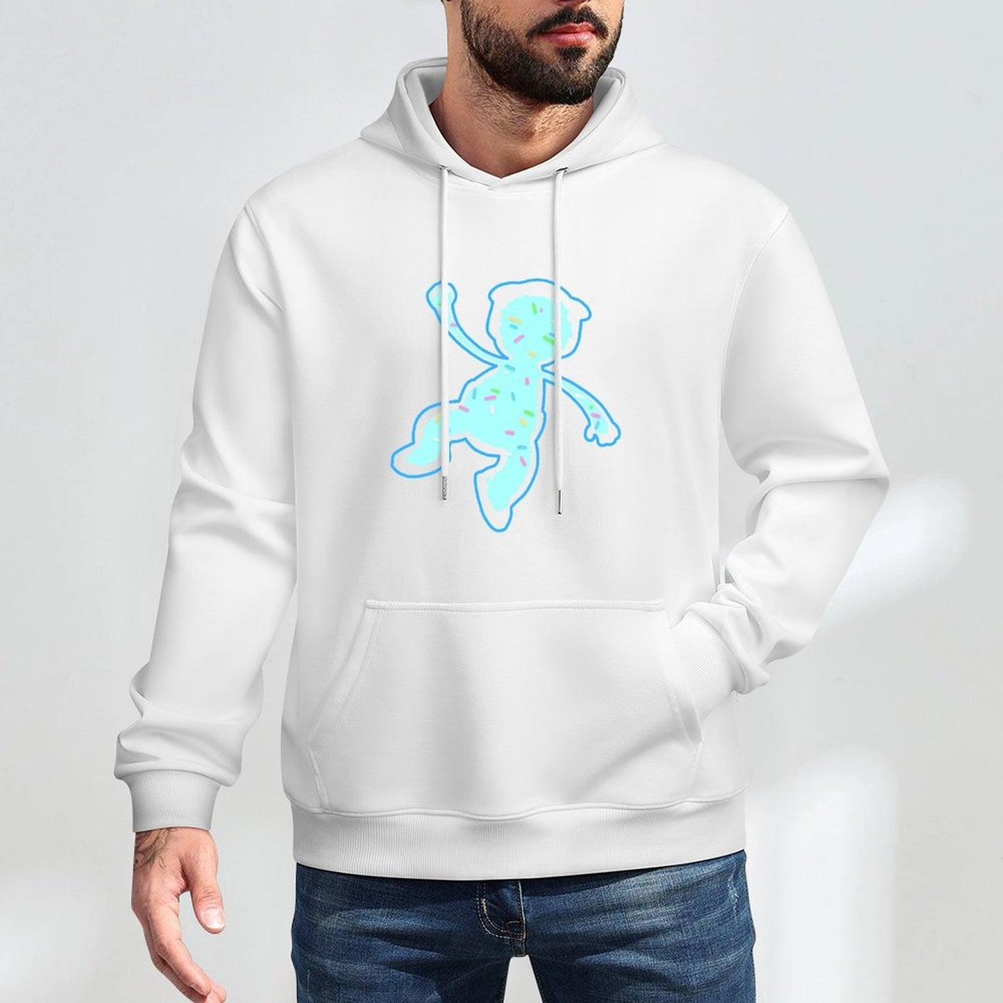 Hoodie Front PatternPrinting Sharp