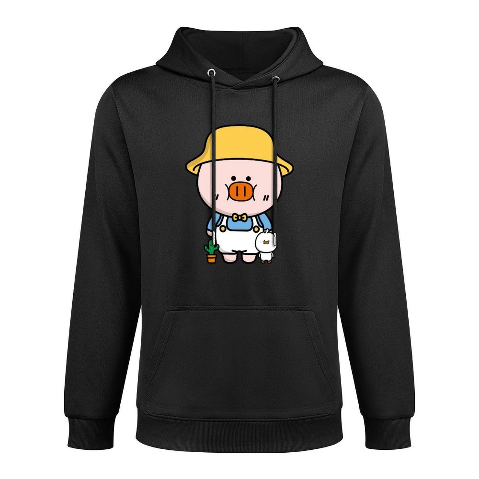 Double-Stitched Comfort Front Graphic Hoodies