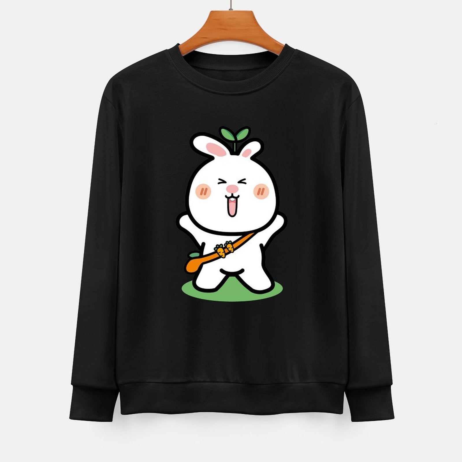  Front Patterned Long Sleeve TopEverydayWear Printed