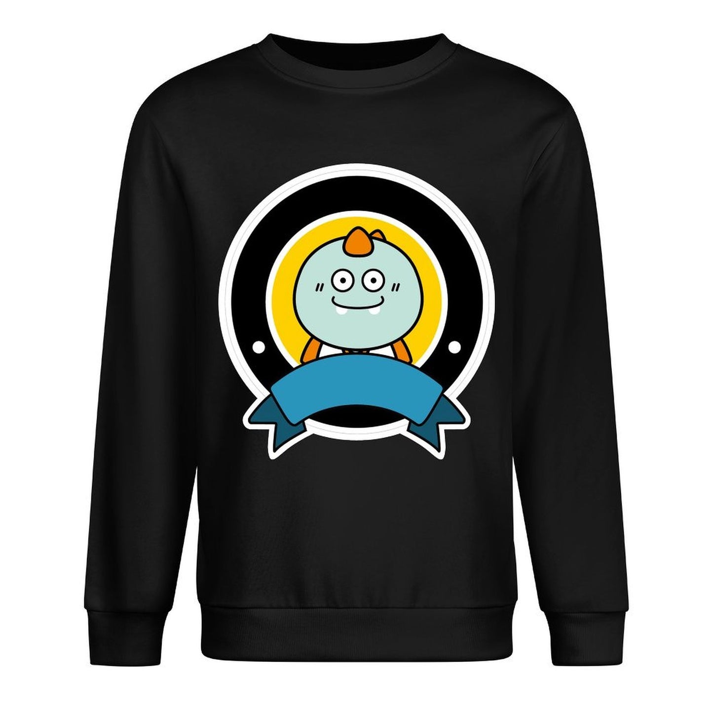 Front Patterned Long Sleeve TopSleek Standard