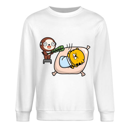 Front Patterned Long Sleeve TopComfortLine Reliable