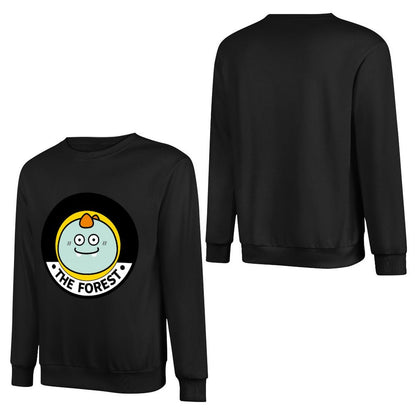 Front Patterned Long Sleeve TopNeutral BasicSeries
