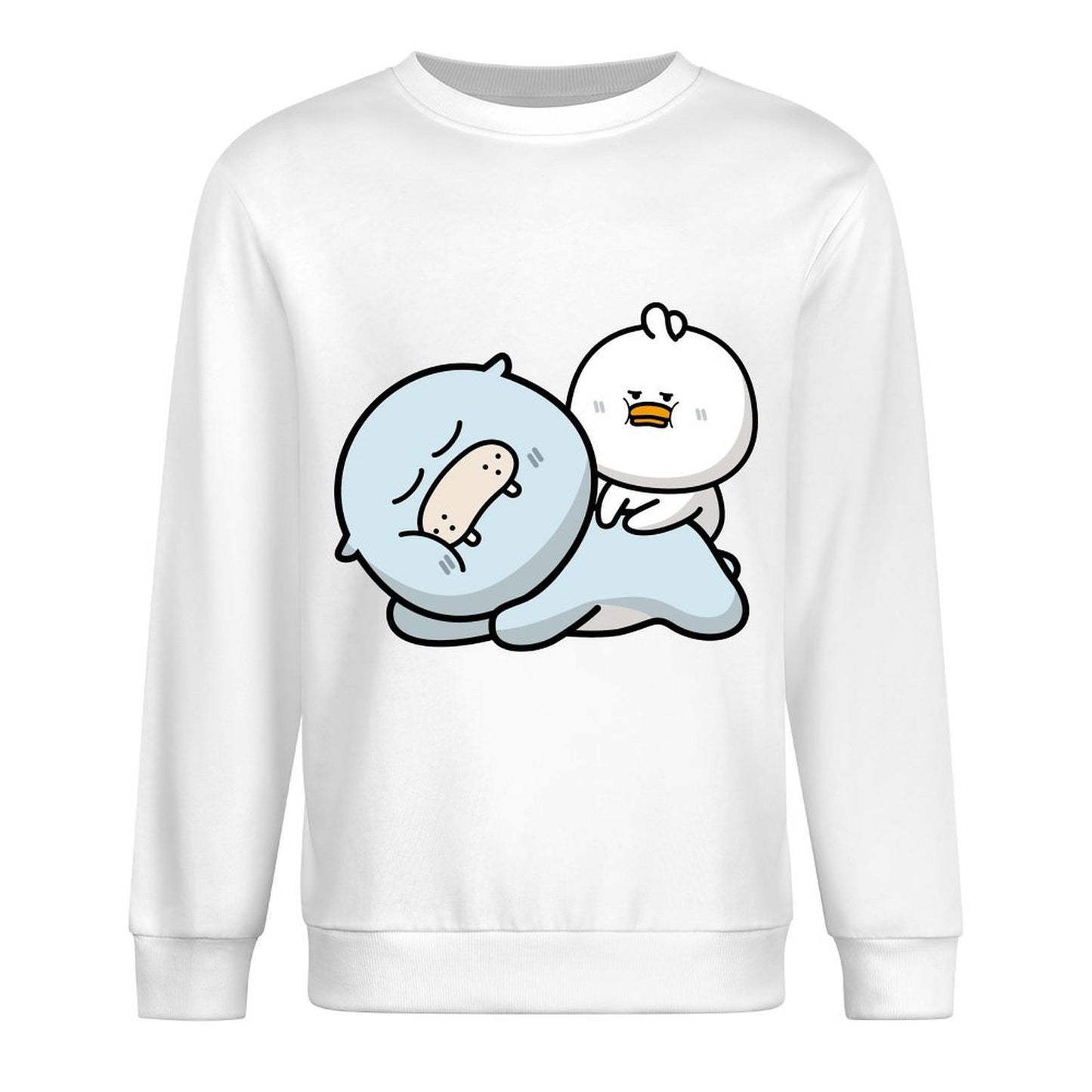 Front Patterned Long Sleeve TopLightweight Minimal