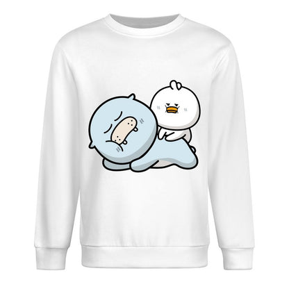 Front Patterned Long Sleeve TopLightweight Minimal