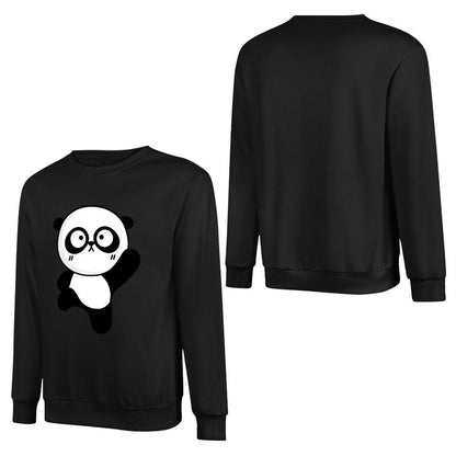 Front Patterned Long Sleeve TopComfort Slim Fit