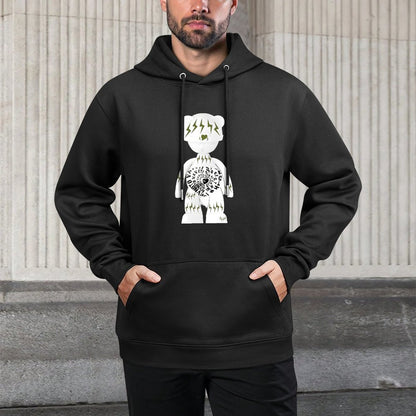 IPIB 250g Hooded Pocket Sweatshirt Front GraphicMen's Hooded  Sweatshirt6000137-5