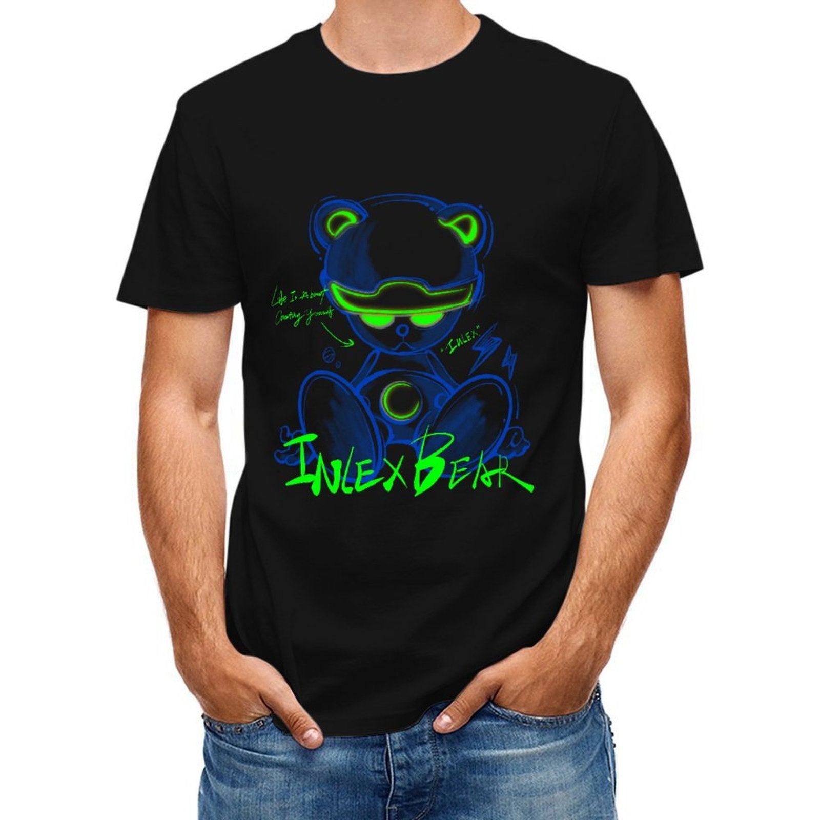 Inlex Bear T-shirtsTimelessStyle Seamless T-Shirt