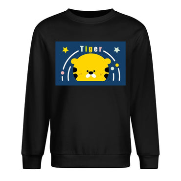 Front Patterned Long Sleeve TopSlim Fit Easy-Care