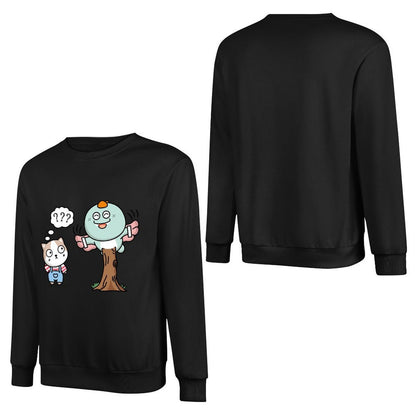 Front Patterned Long Sleeve TopEasyWear Fade-Proof