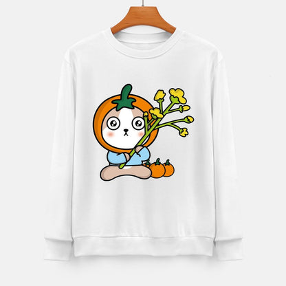 Front Patterned Long Sleeve TopTimelessStyle Durable