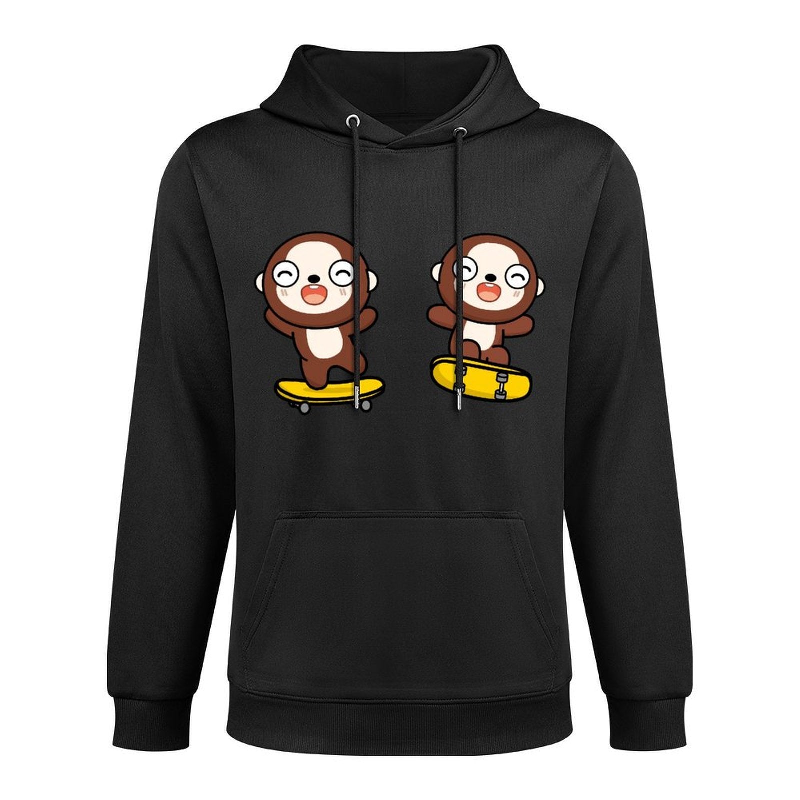 EverydaySeries Crew Neck Front Graphic Hoodies