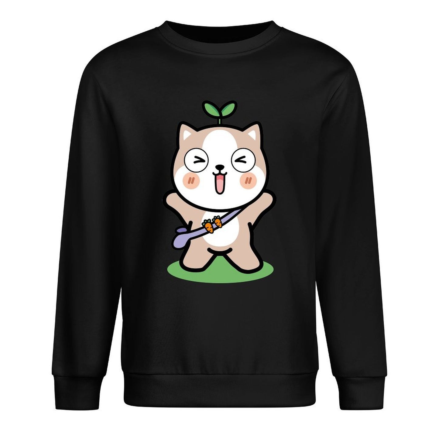 Front Patterned Long Sleeve TopStreetStyle Edition