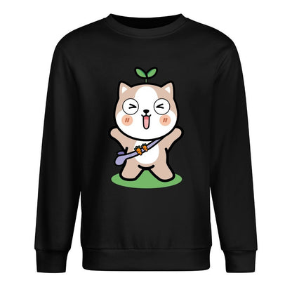 Front Patterned Long Sleeve TopStreetStyle Edition