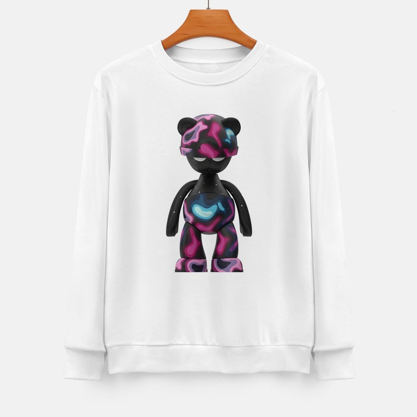 Long Sleeve With Front PatternSimple RelaxFit