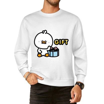 Front Patterned Long Sleeve TopSignature Solid