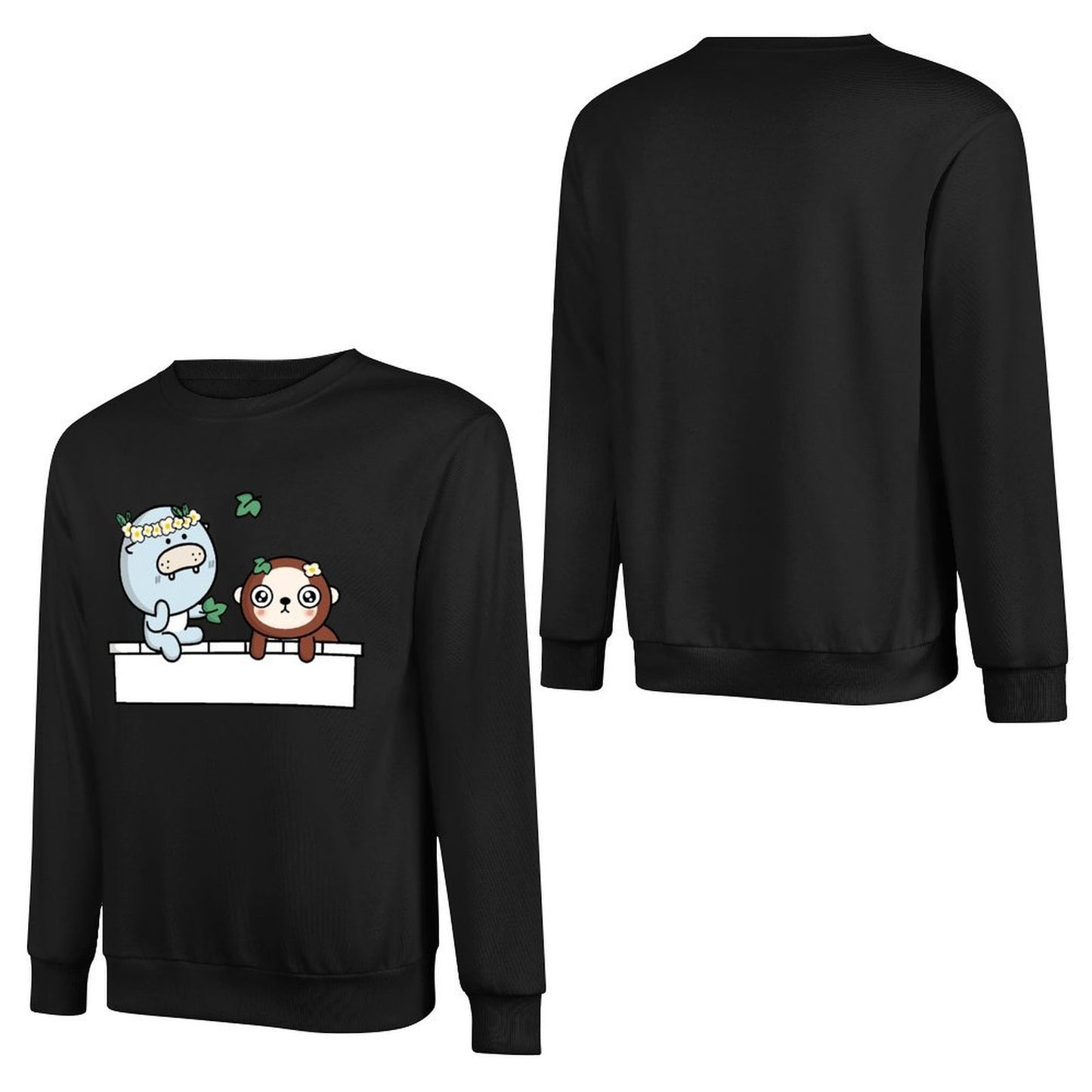 Front Patterned Long Sleeve TopEverydaySeries PremiumSeries