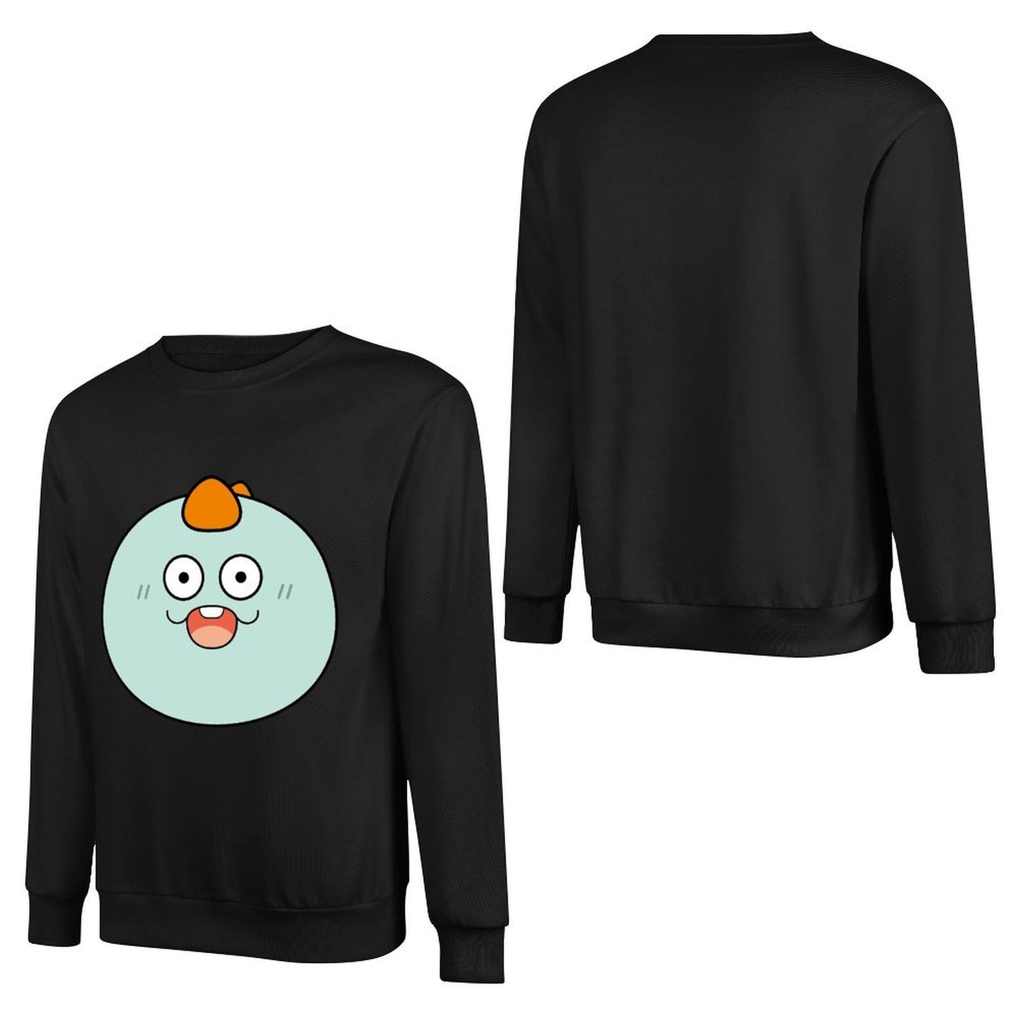 Front Patterned Long Sleeve TopActiveWear Tear-Resistant