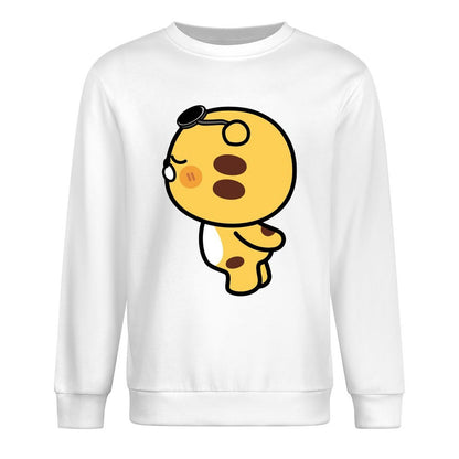 Front Patterned Long Sleeve TopActive Clean Edges