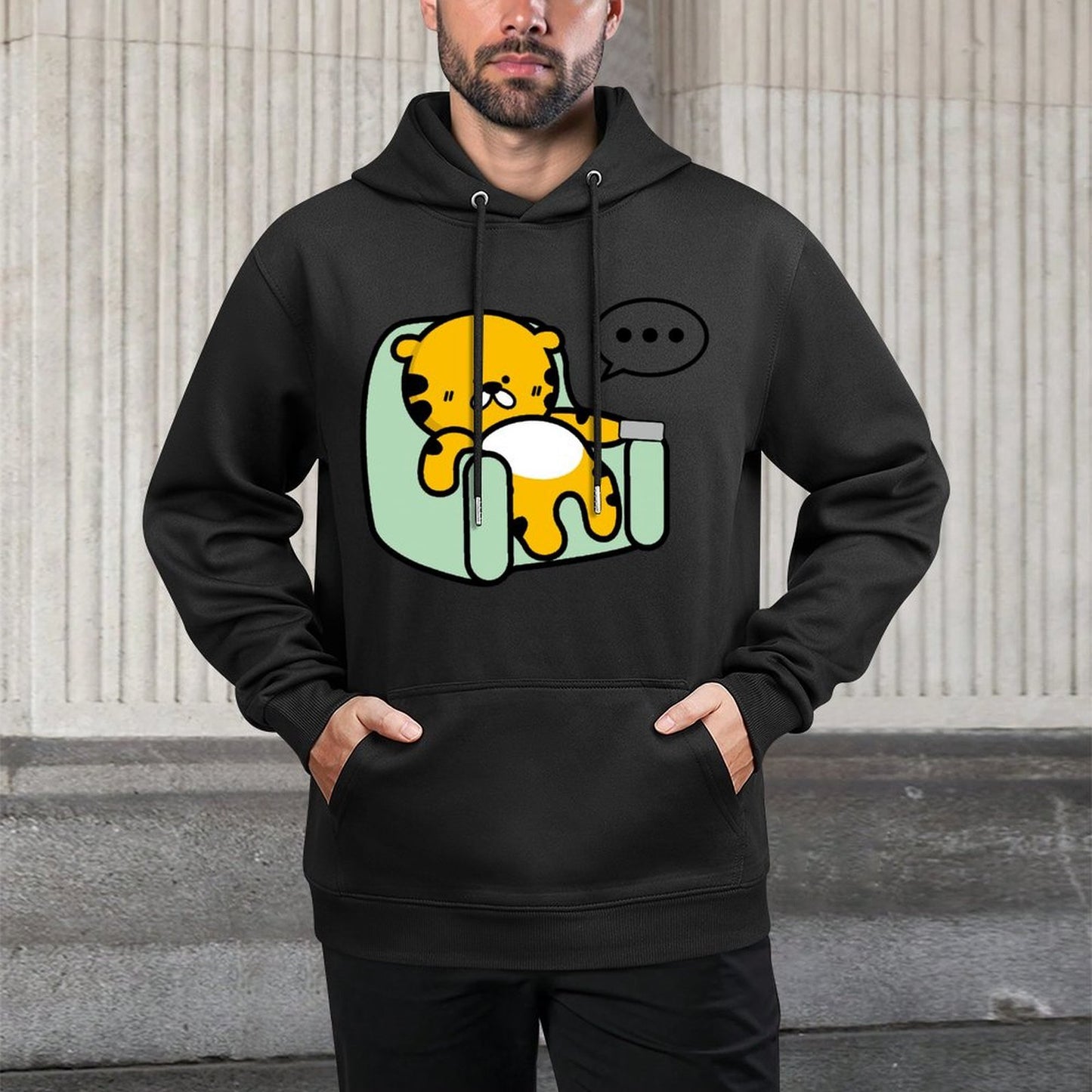 Front Graphic HoodiesMade-to-Order Minimalist