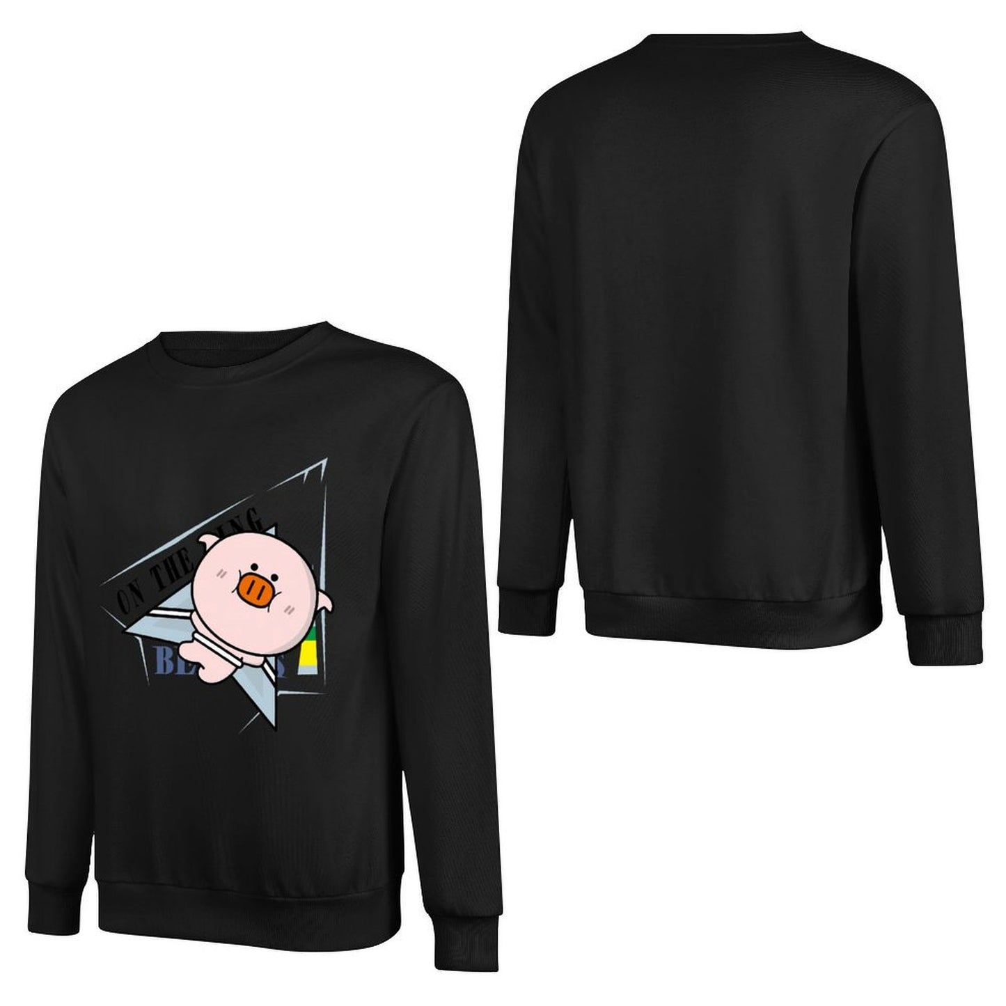 Front Patterned Long Sleeve TopCityStyle ActiveWear